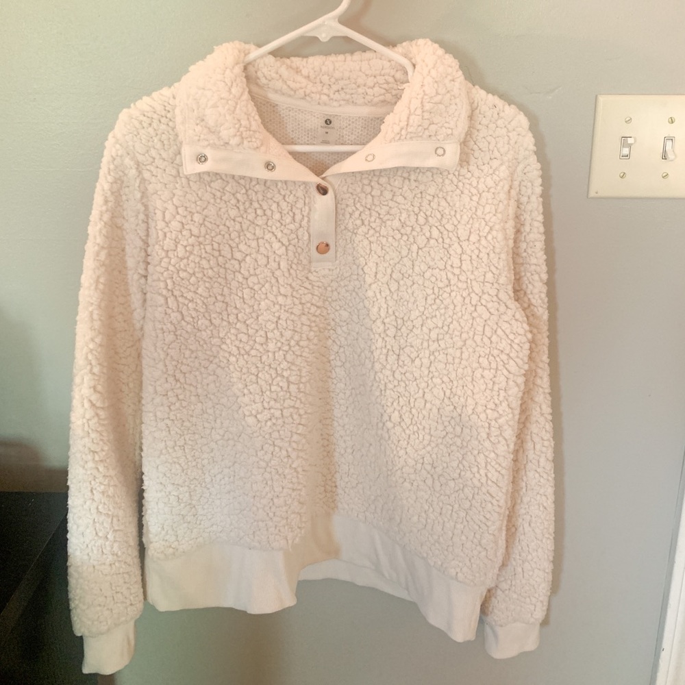 Fuzzy button up